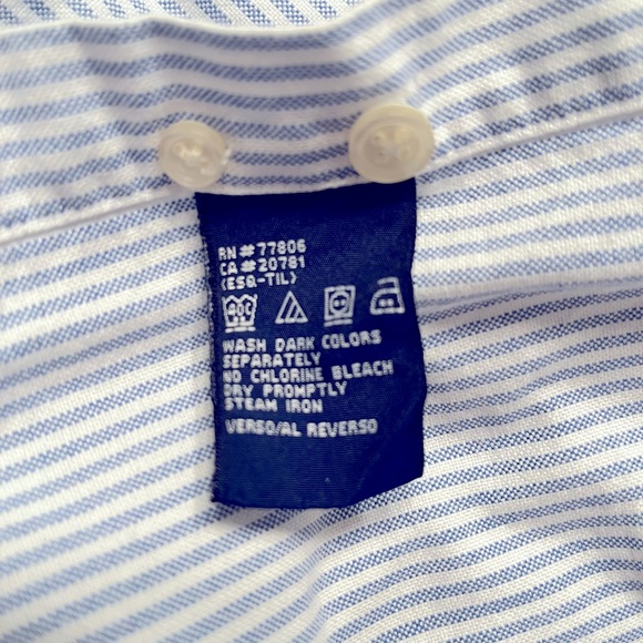 Men’s Tommy Hilfiger button down long sleeve shirt - Picture 5 of 5